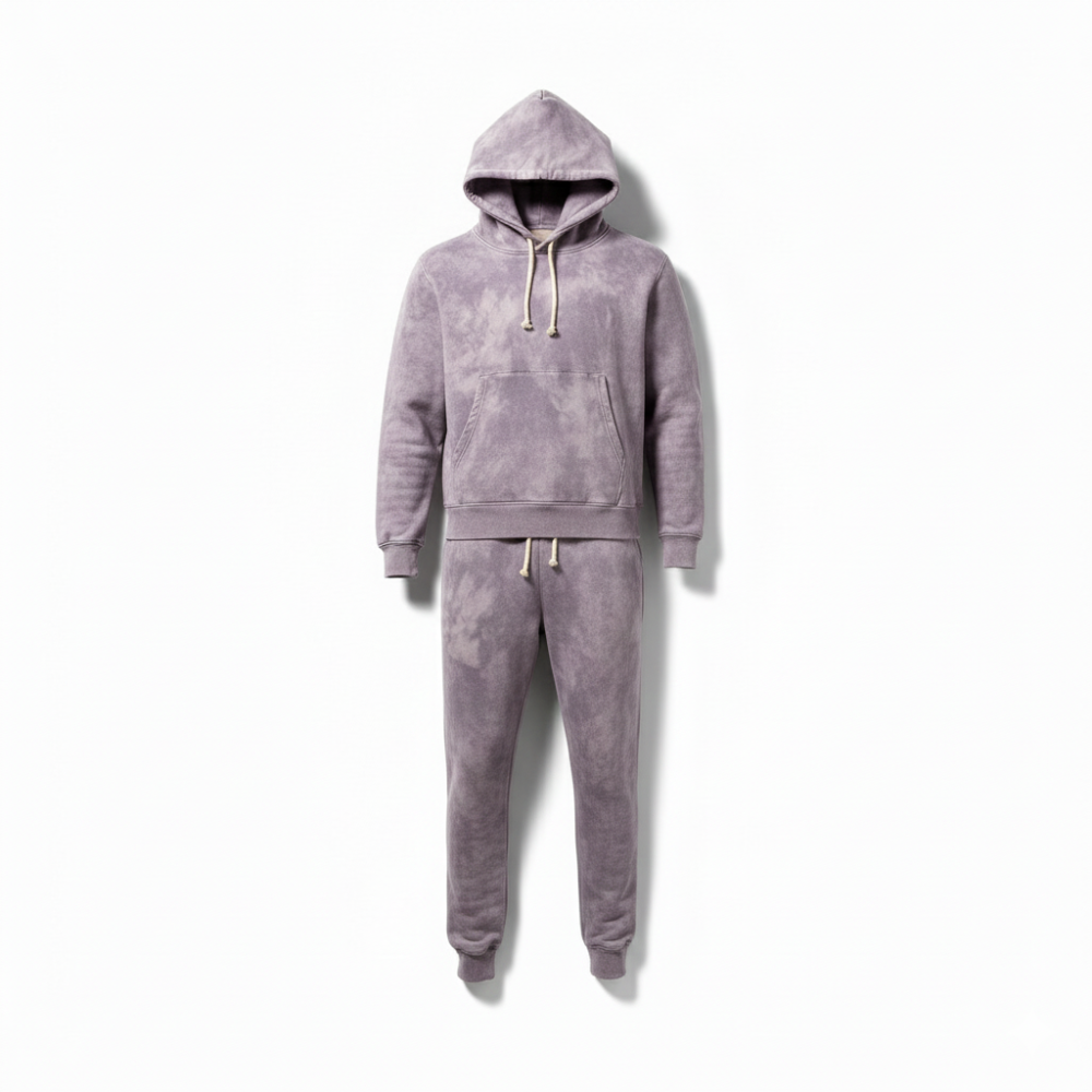 Heavyweight Acid Washed Sweat Suits for Comfort & Durability