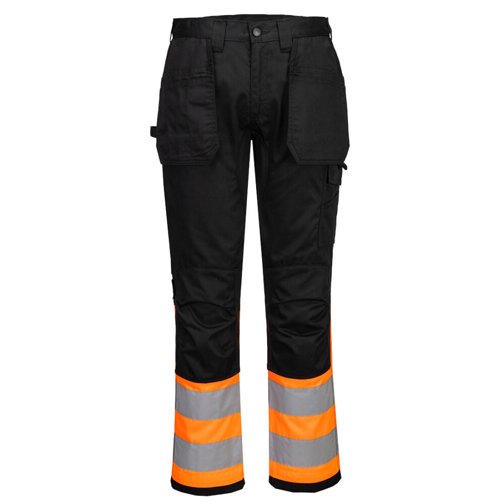 Custom Made Hi-Vis Holster Trouser Class 1 Breathable Fabric