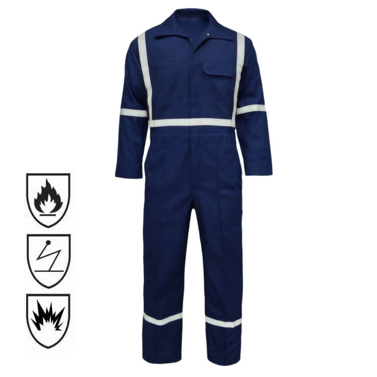 Custom Made Oil Gas Offshore Fireproof Aramid Oil Rig Workwear Coverall