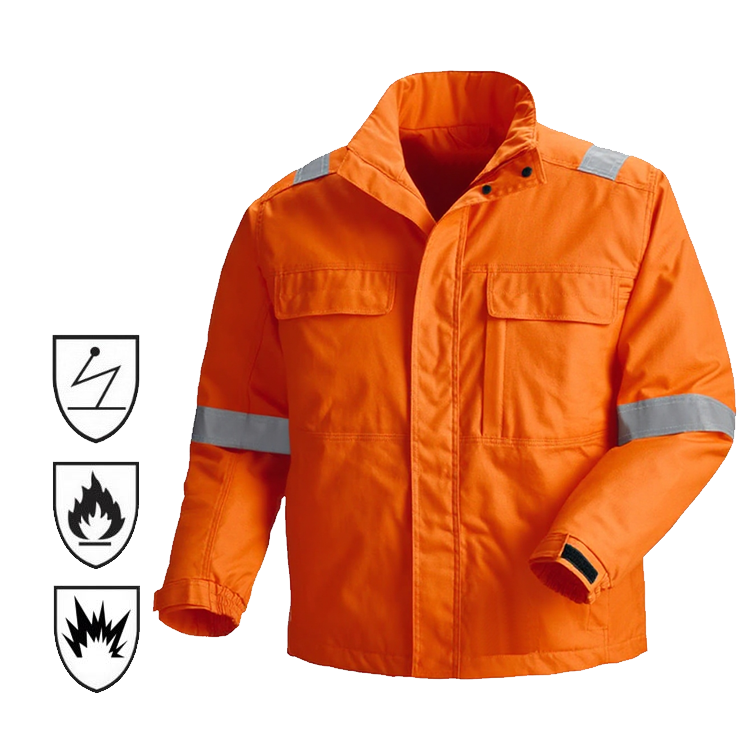 Fully Customized Fire Resistant Nomex Fireproof Oil Field Winter Fire Proof Safety Jacket