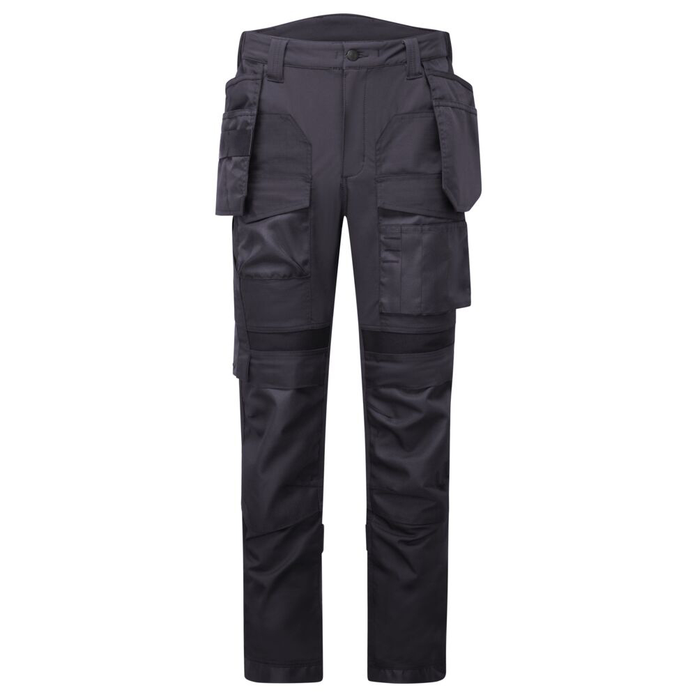 Custom Made DX4 Floor Layers 4-way stretch Trousers Black