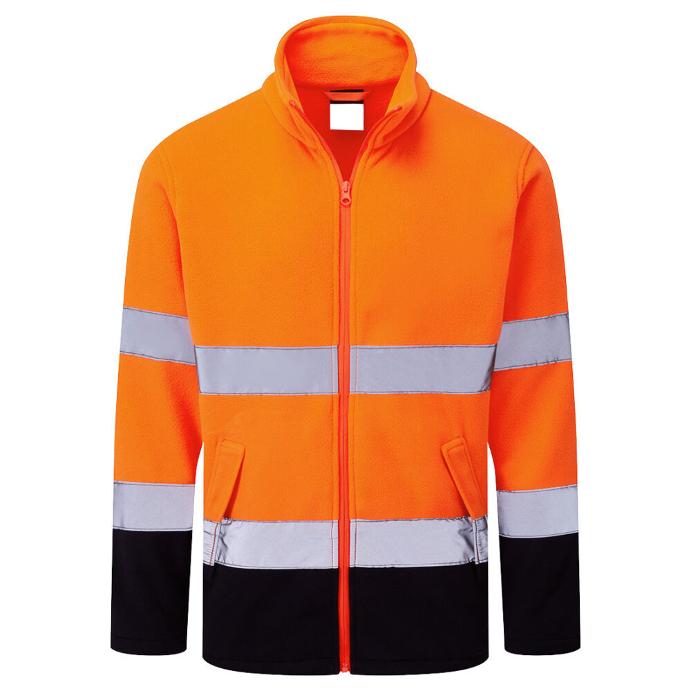 Custom Made High Quality Essential Hi-Vis Contrast Fleece