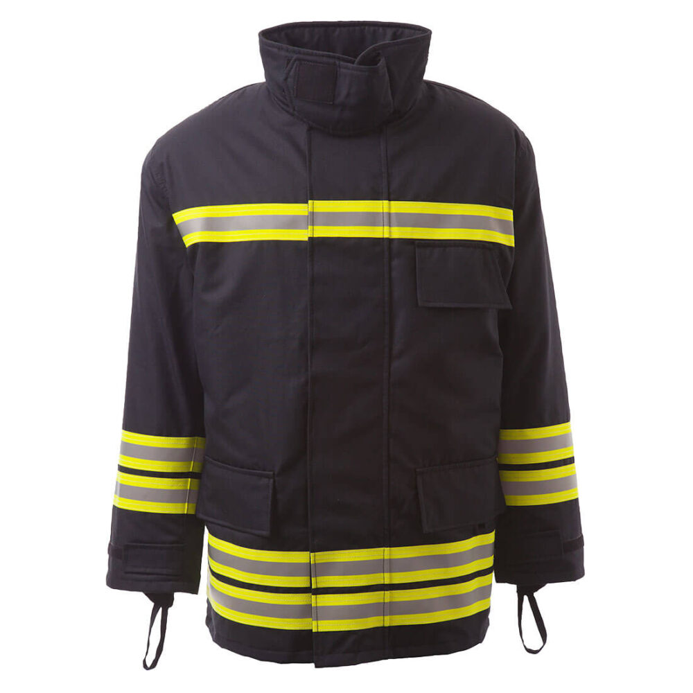 Waterproof and breathable radiant protection  Over-Coat Navy