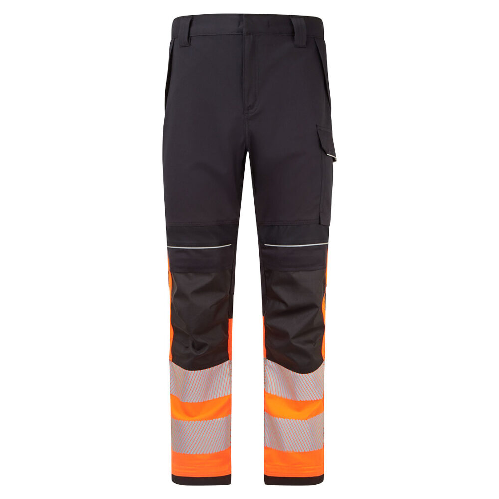 Work HVO Class 1 Flame Resistant Custom Made Trousers Orange/Black