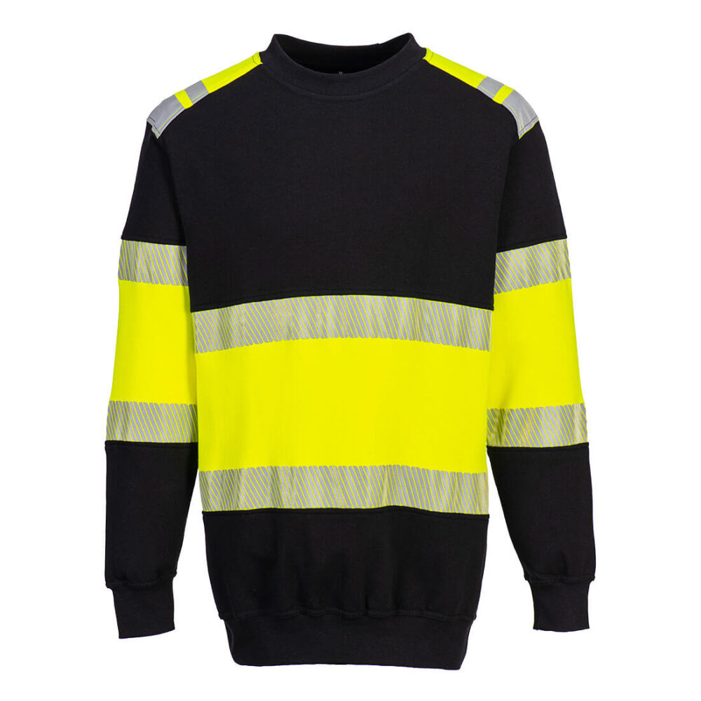 OEM ODM Wholesale Pricing Modaflame Knit Hi-Vis Class 1 FR Sweatshirt