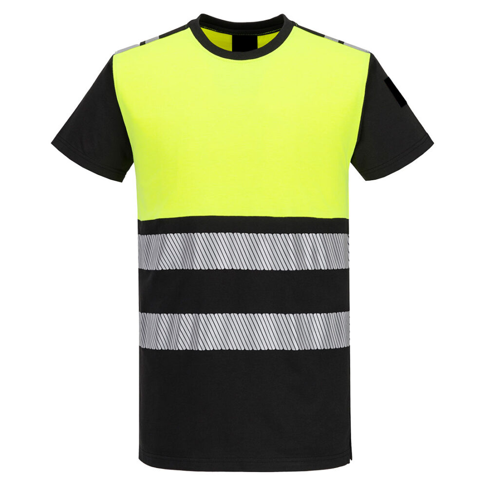 Modaflame Knit Hi-Vis Class 1 Private Label Flame Resistant Short Sleeve T-Shirt