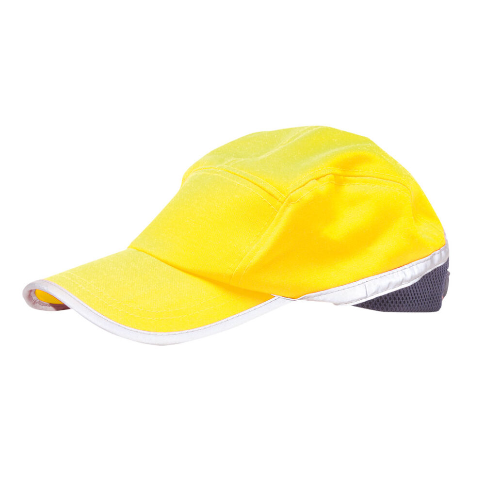 OEM ODM Private Label Hi-Vis Baseball Cap Yellow/Navy