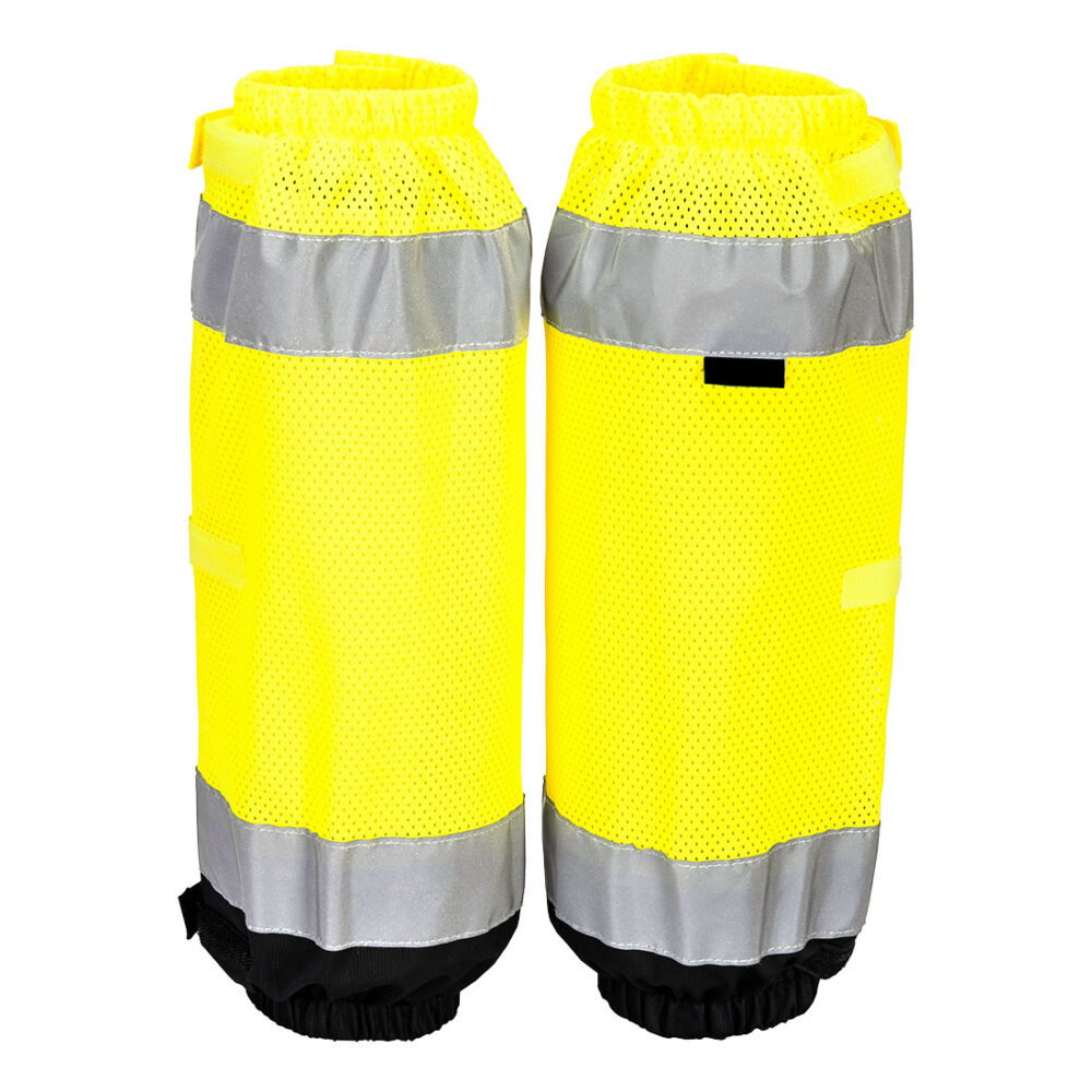 Fully Customize Hi-Vis Contrast Gaiters Yellow/Black