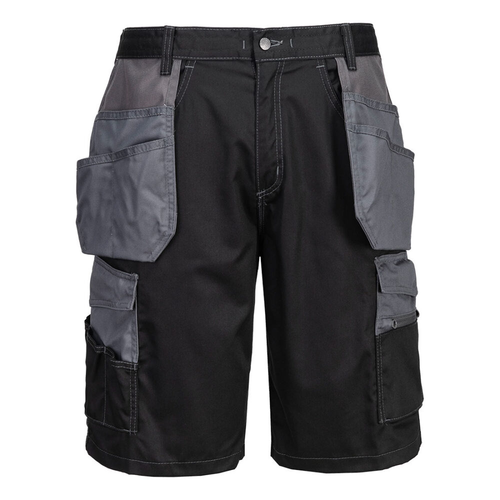 Durable Granite Holster Shorts Black/Zoom Grey Machine washable