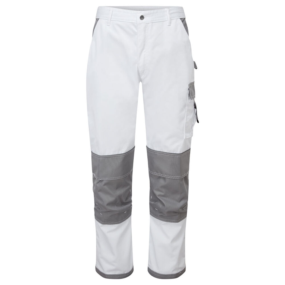 Custom Made Painters Pro White Trousers Durable Abrasion resistant