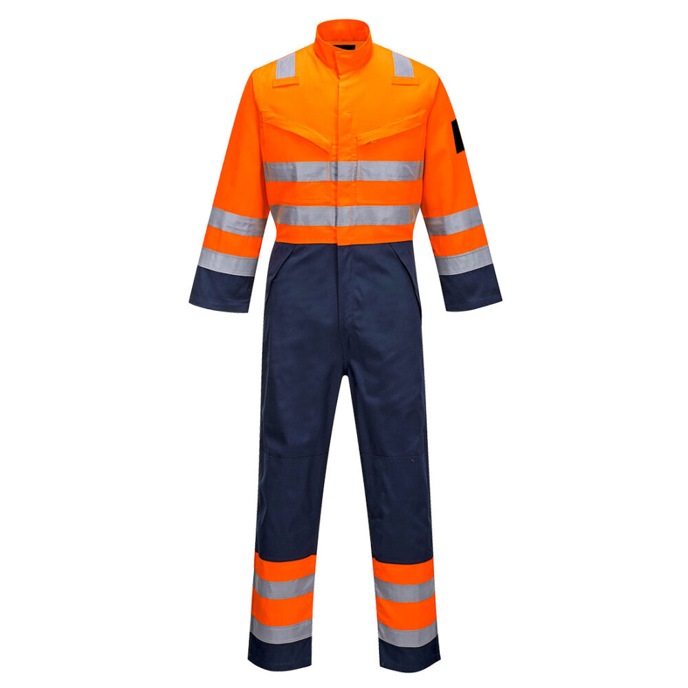 Radiant Protection Modaflame Work HVO Multi-Norm Contrast Wholesale Coverall