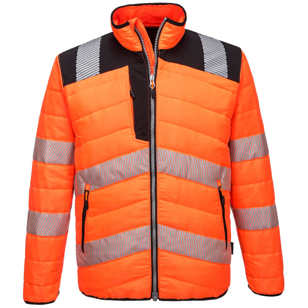 Premium Quality Private Label Hi-Vis Baffle Jacket Breathable Fabric