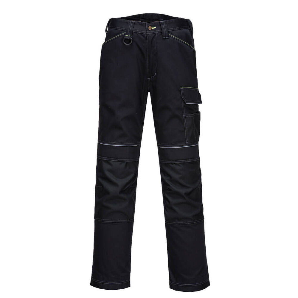 Custom Logo Durable PW3 Insulated Work Trousers Black