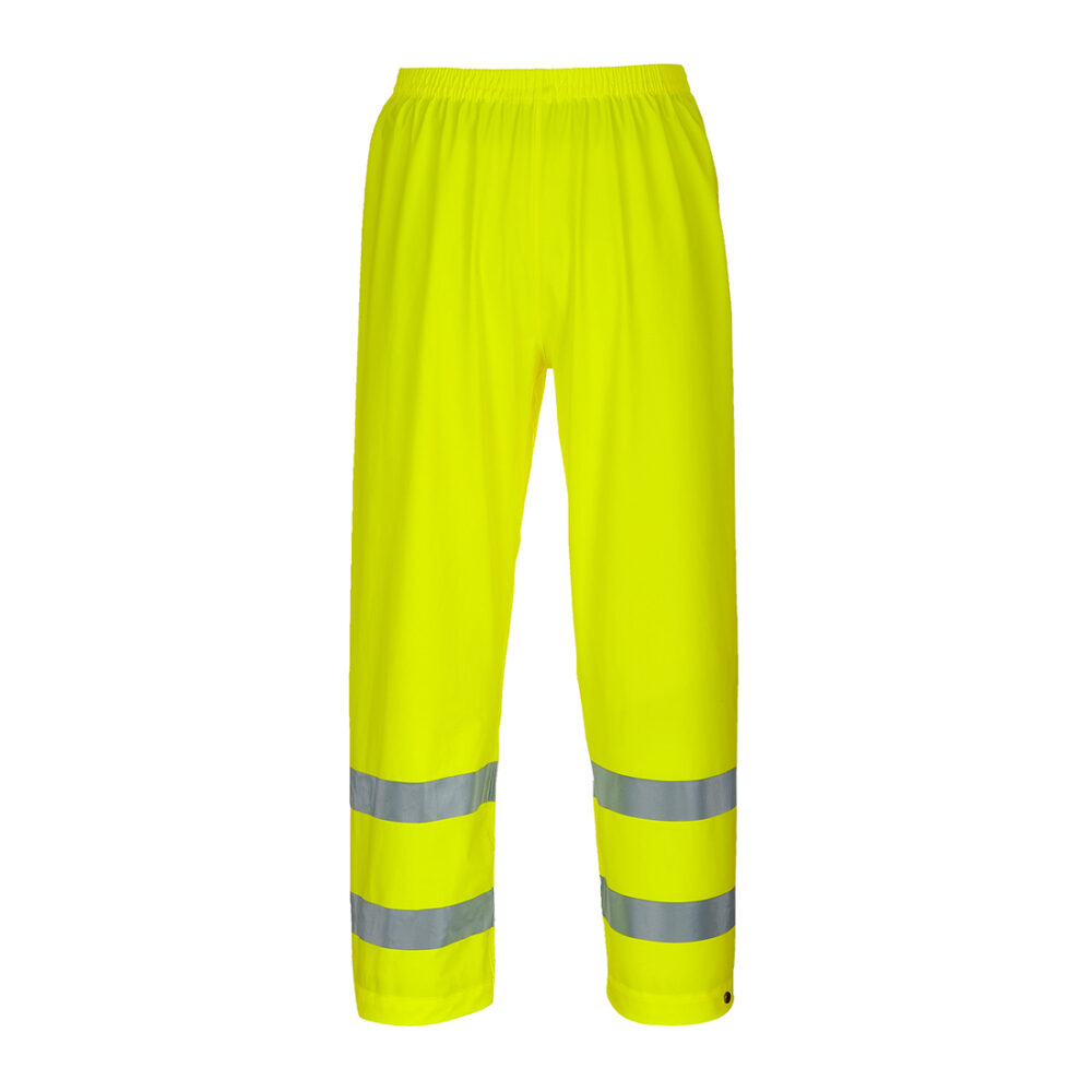 Custom Made Sealtex Ultra Hi-Vis Rain Trousers Yellow