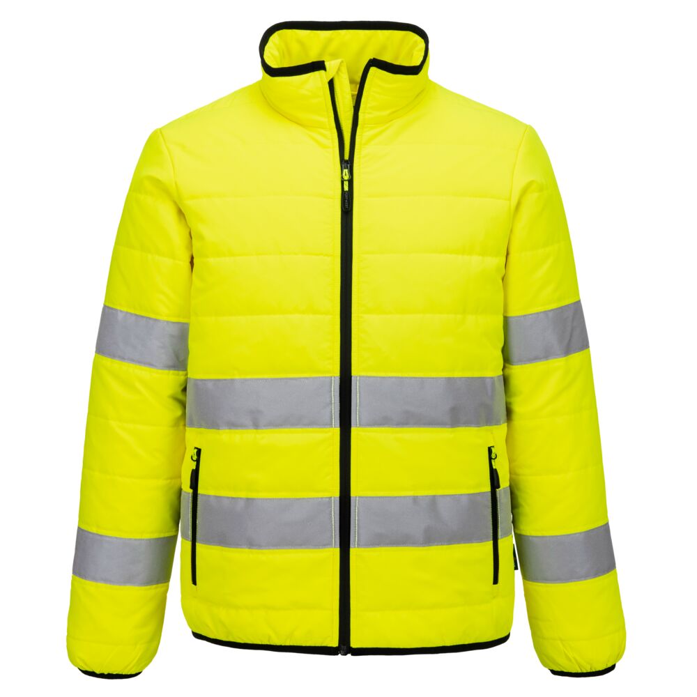 Fully Customized Hi-Vis Square Baffle Jacket