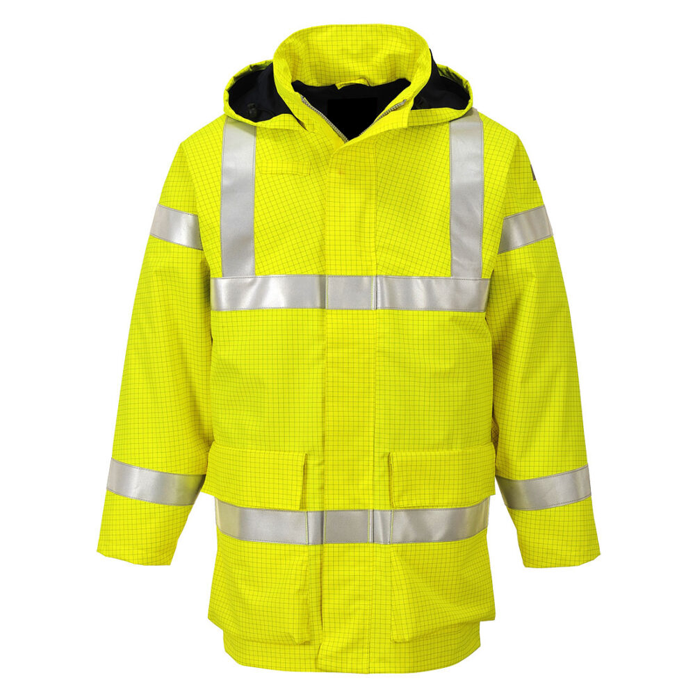 Fully Customized OEM ODM Bizflame Rain Hi-Vis FR Jacket Breathable