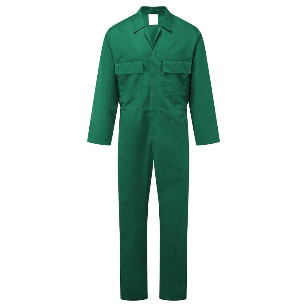 Private Label Factory Price Euro Work Coverall Bottle Green Durable
