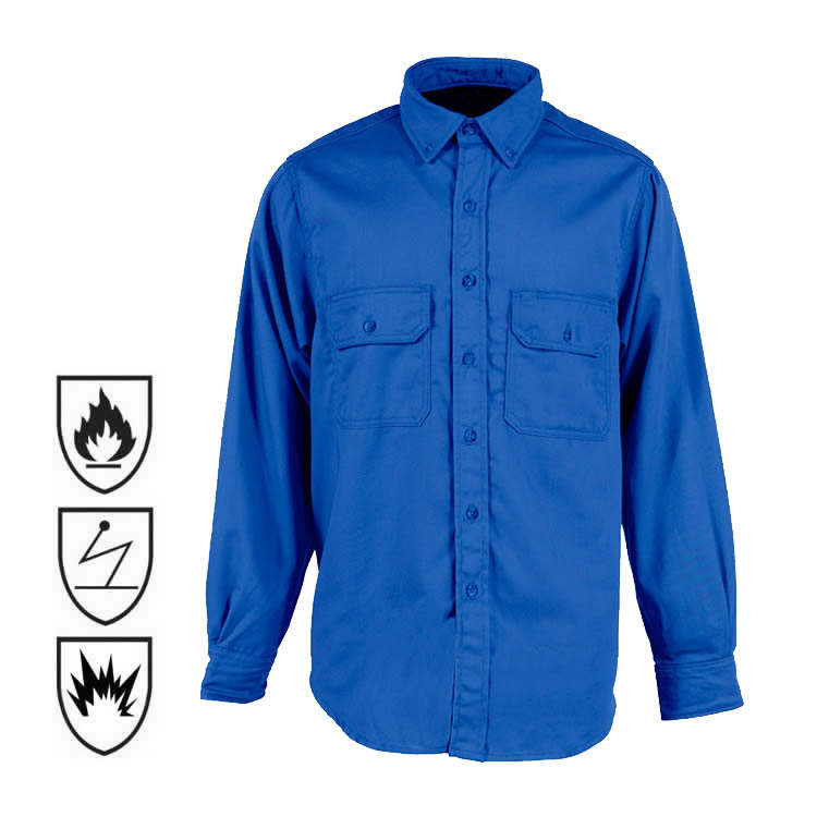 Private label Extreme Protect 4.5 Oz Fire Resistant Nomex Work Shirt